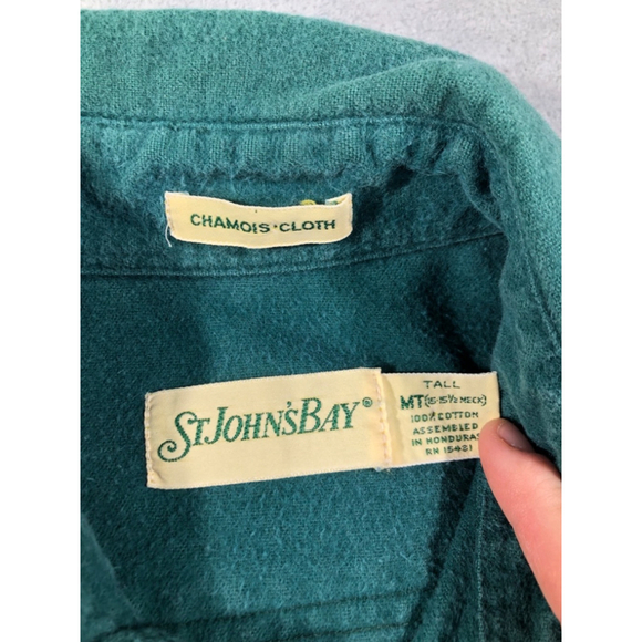 Vintage St. John's Bay shirt 90 size MT - Picture 3 of 3